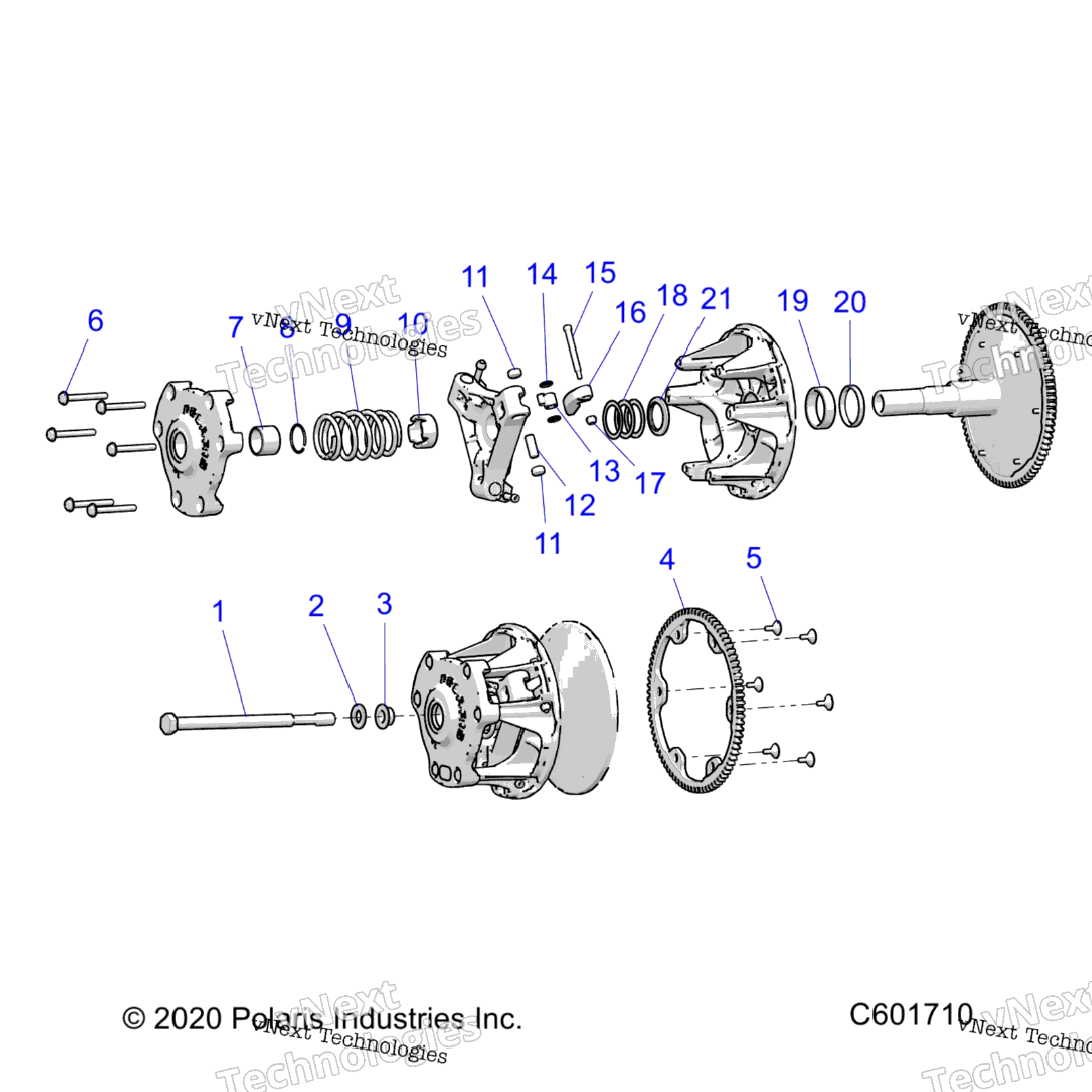 Drive Train, Clutch, Primary