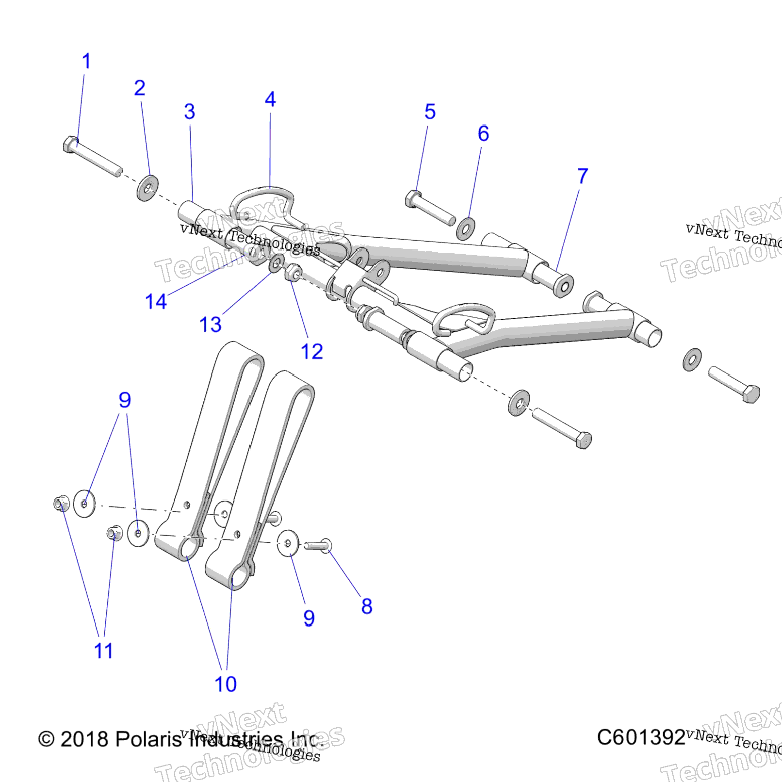 Suspension, Torque Arm, Front S23mdx6dsa6Dea