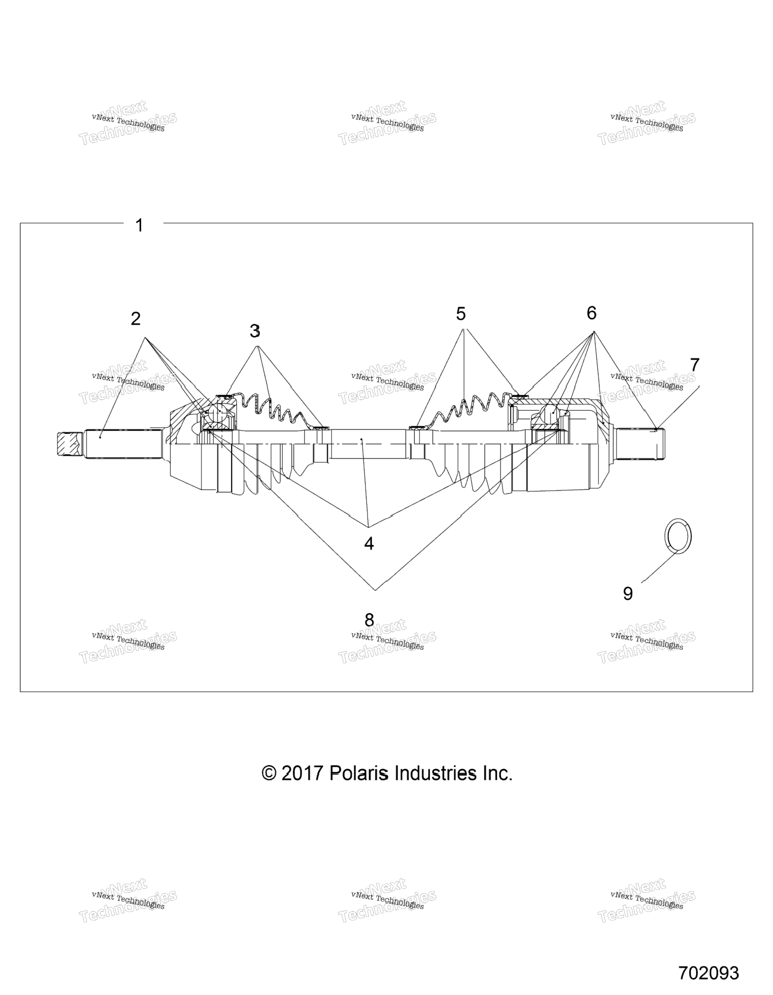 Drive Train, Front Drive Shaft