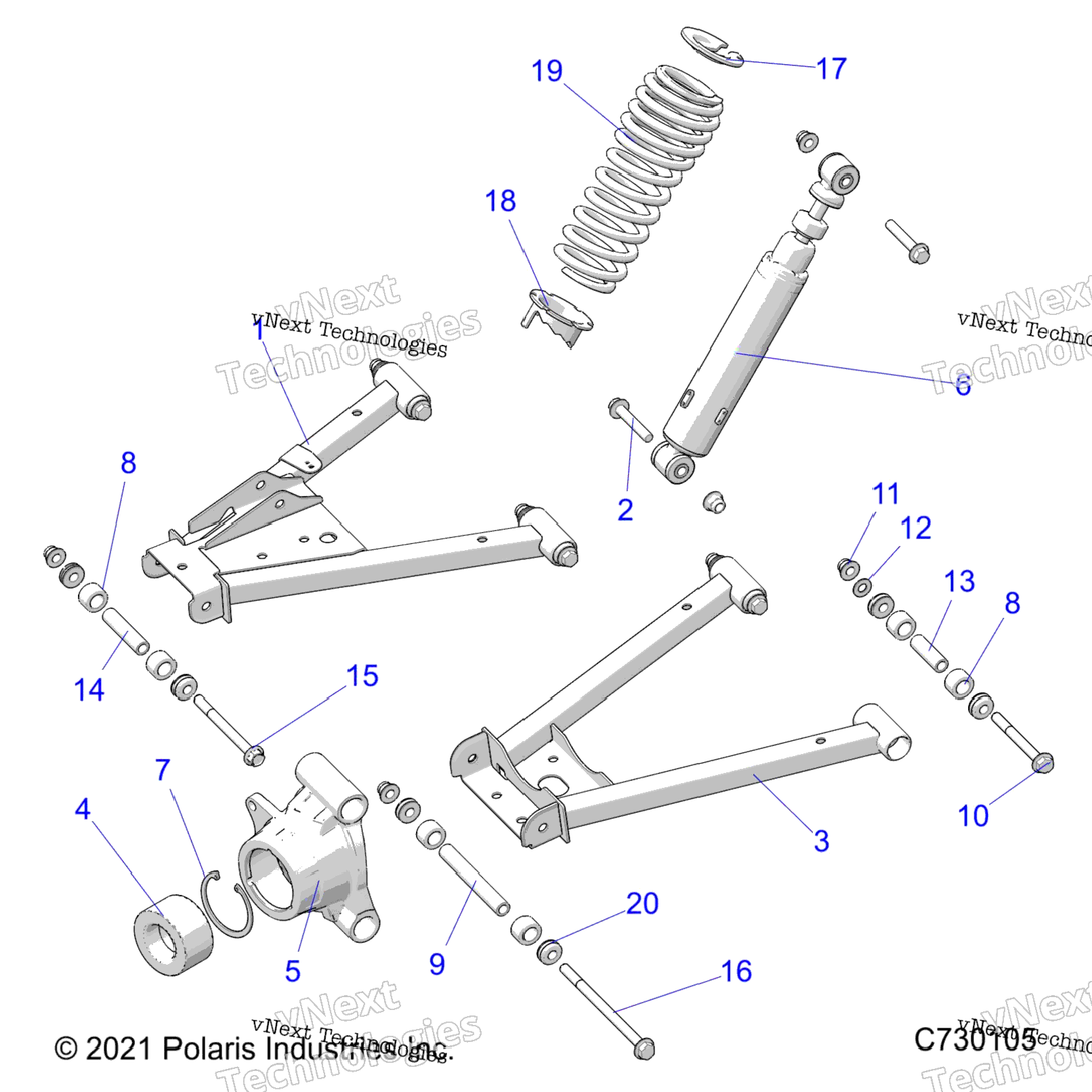 Suspension, Rear