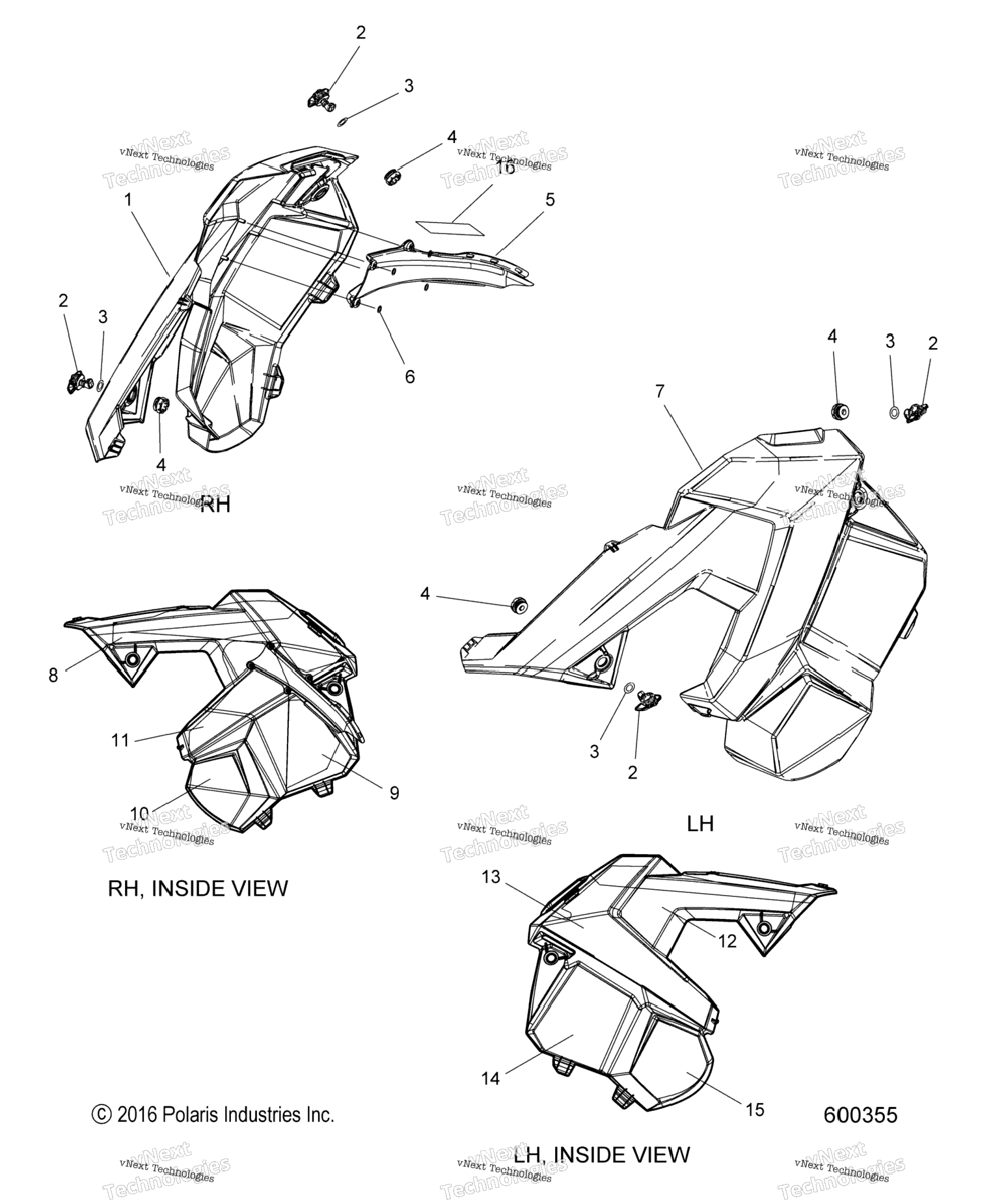 Body, Side Panels