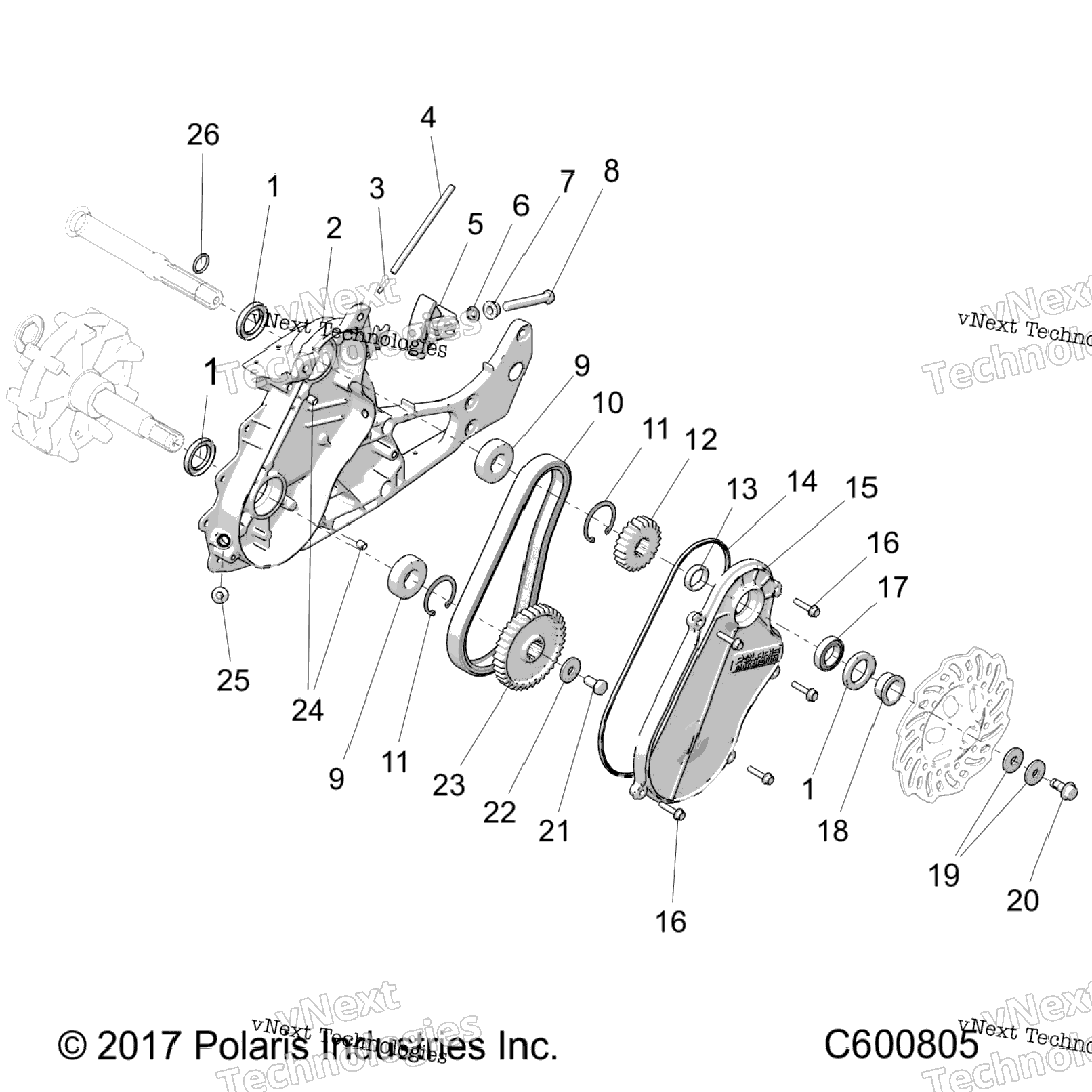 Drive Train, Chaincase