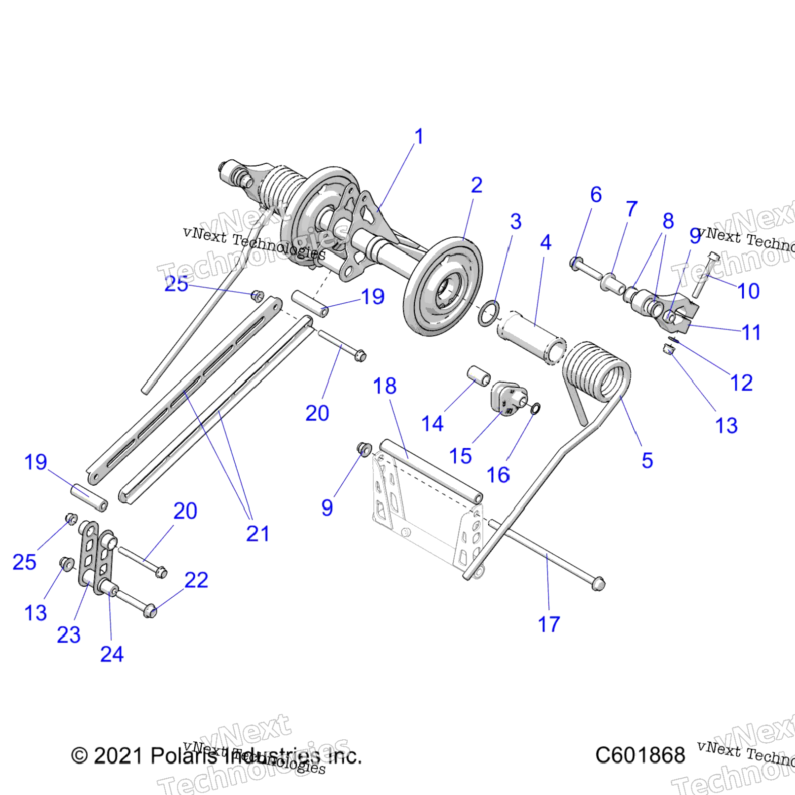 Suspension, Torque Arm, Rear S23tdh6rs