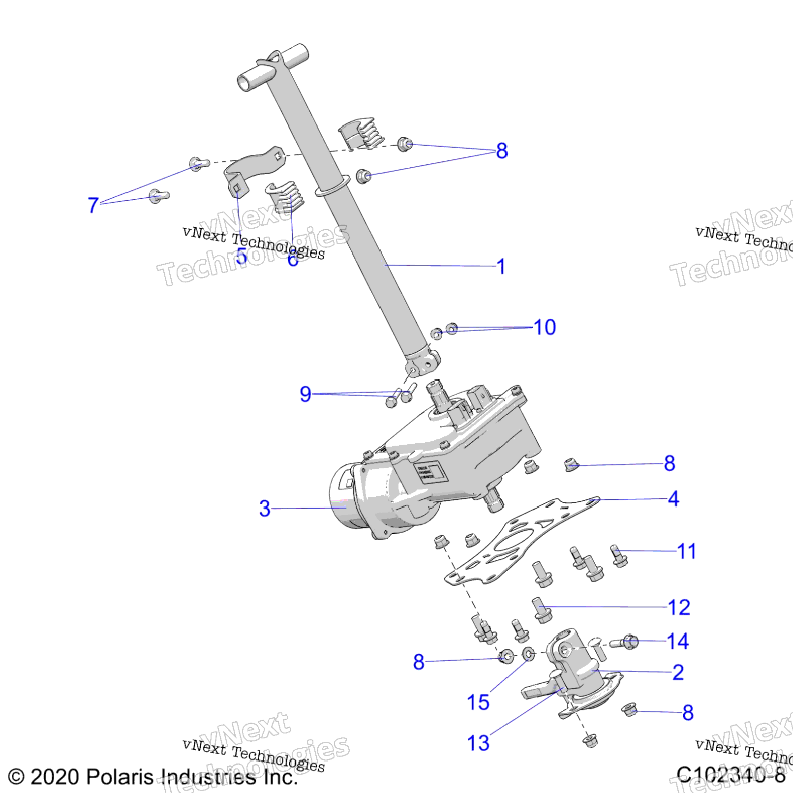 Steering, Steering Post Asm