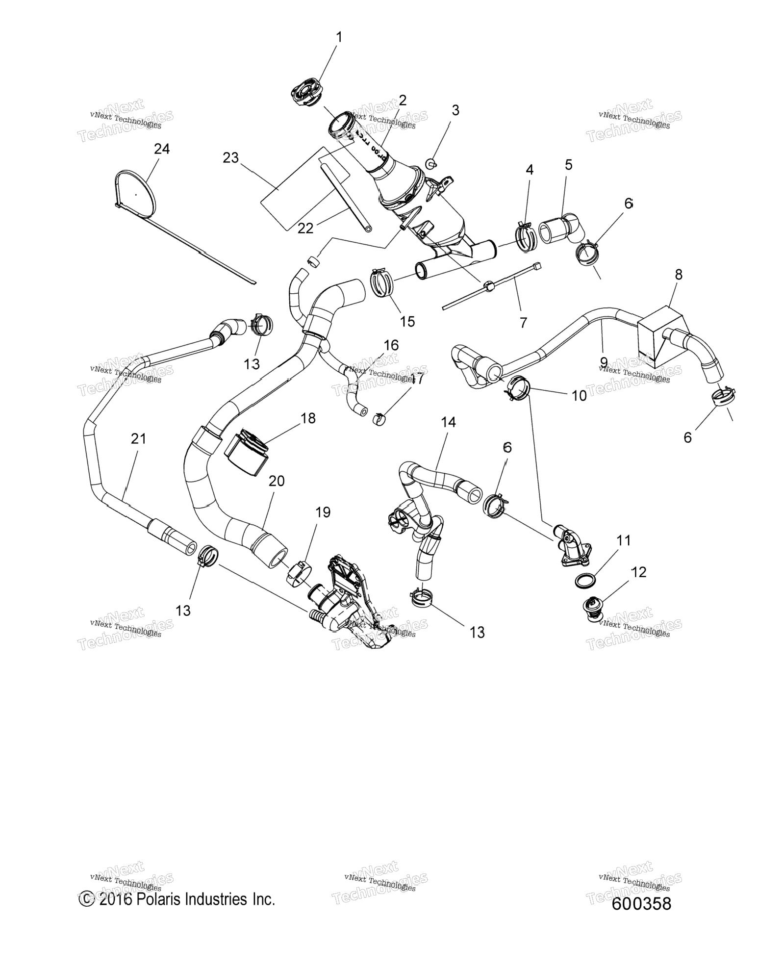 Engine, Cooling System