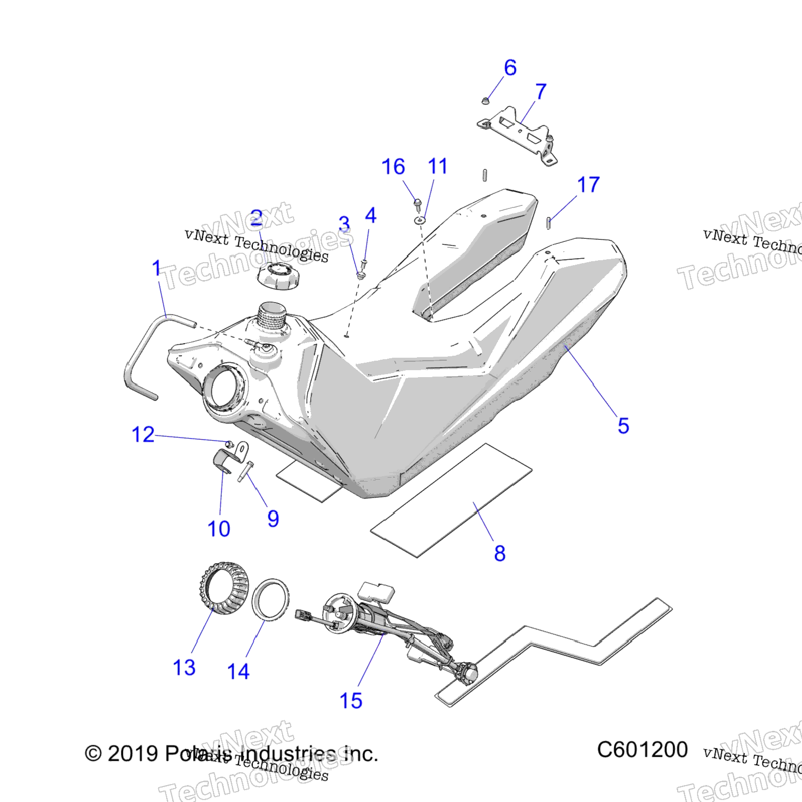 Fuel System, Fuel Tank Asm