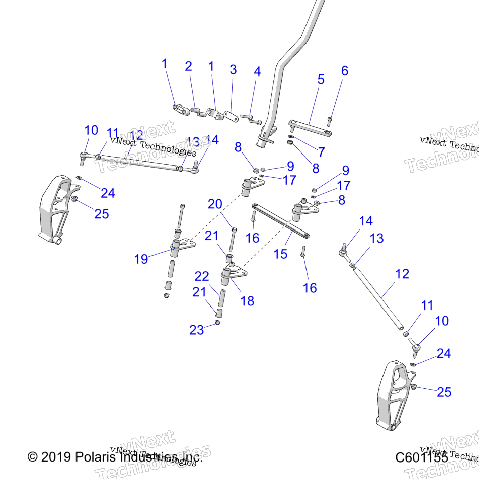 Steering, Lower