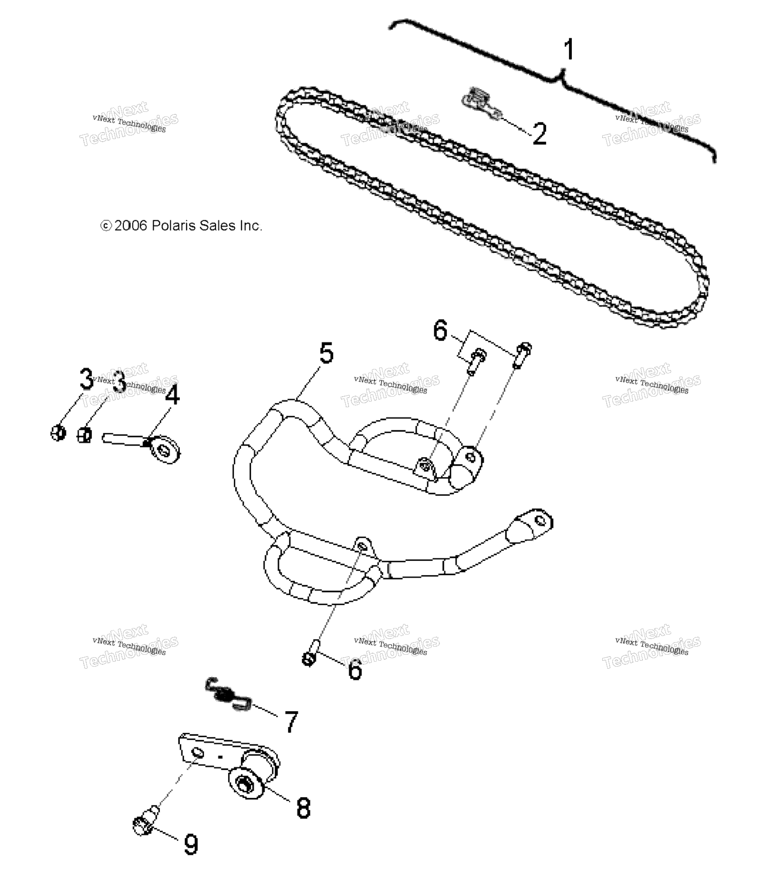 Drive Train, Drive Chain & Guard