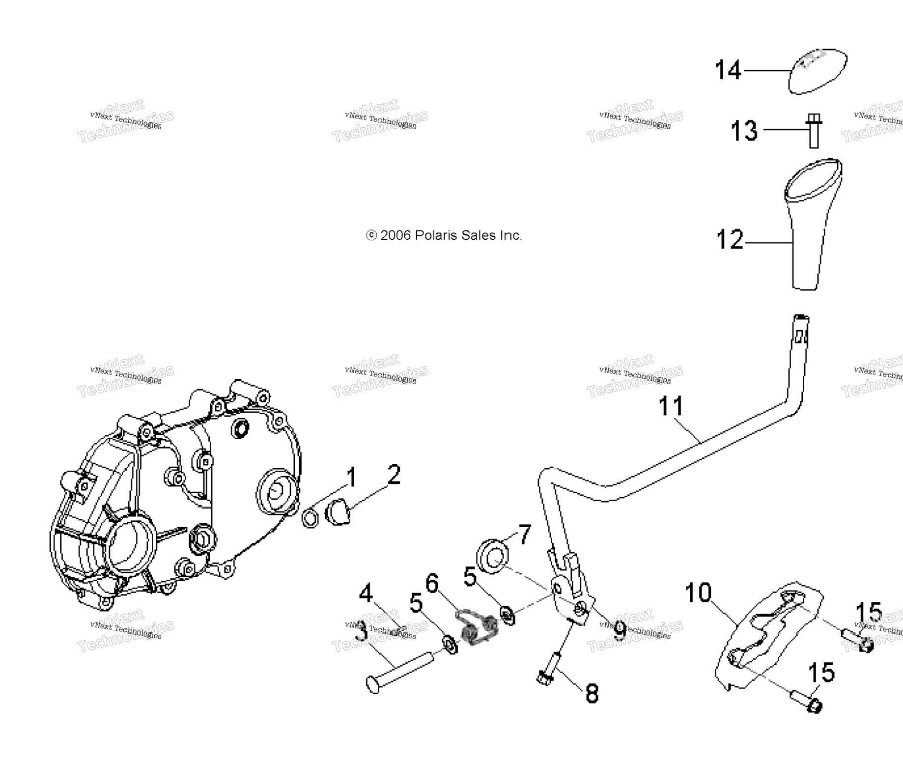 Drive Train, Transmission Shift Lever