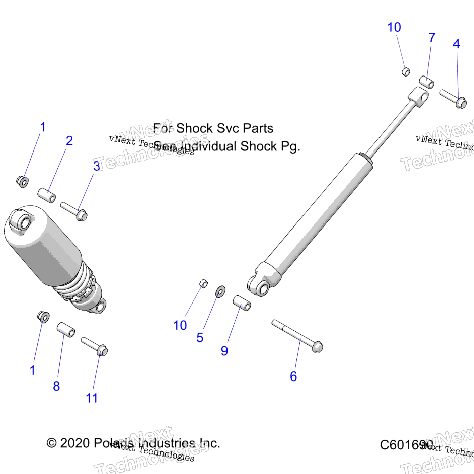 Suspension, Rear Shocks Mntg