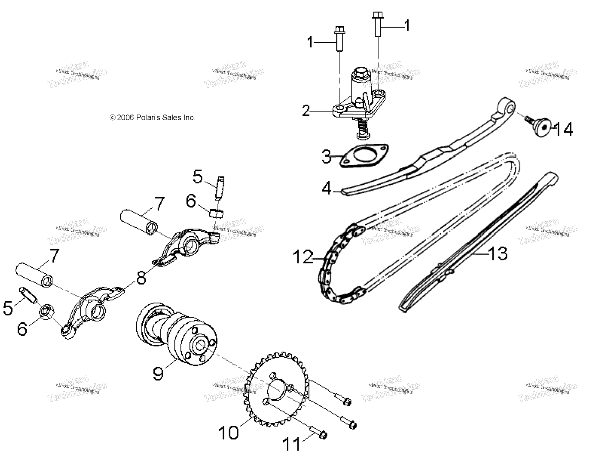 Engine, Cam Chain