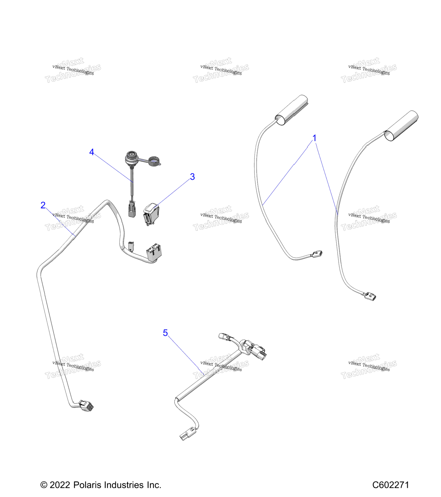 Electrical, Passenger Seat Components