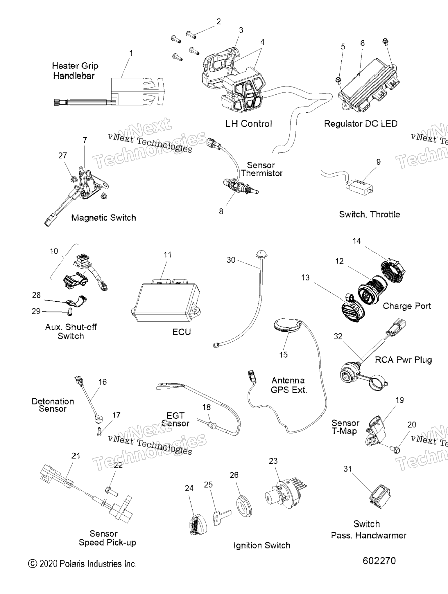 Electrical, Switches, Sensors & Components