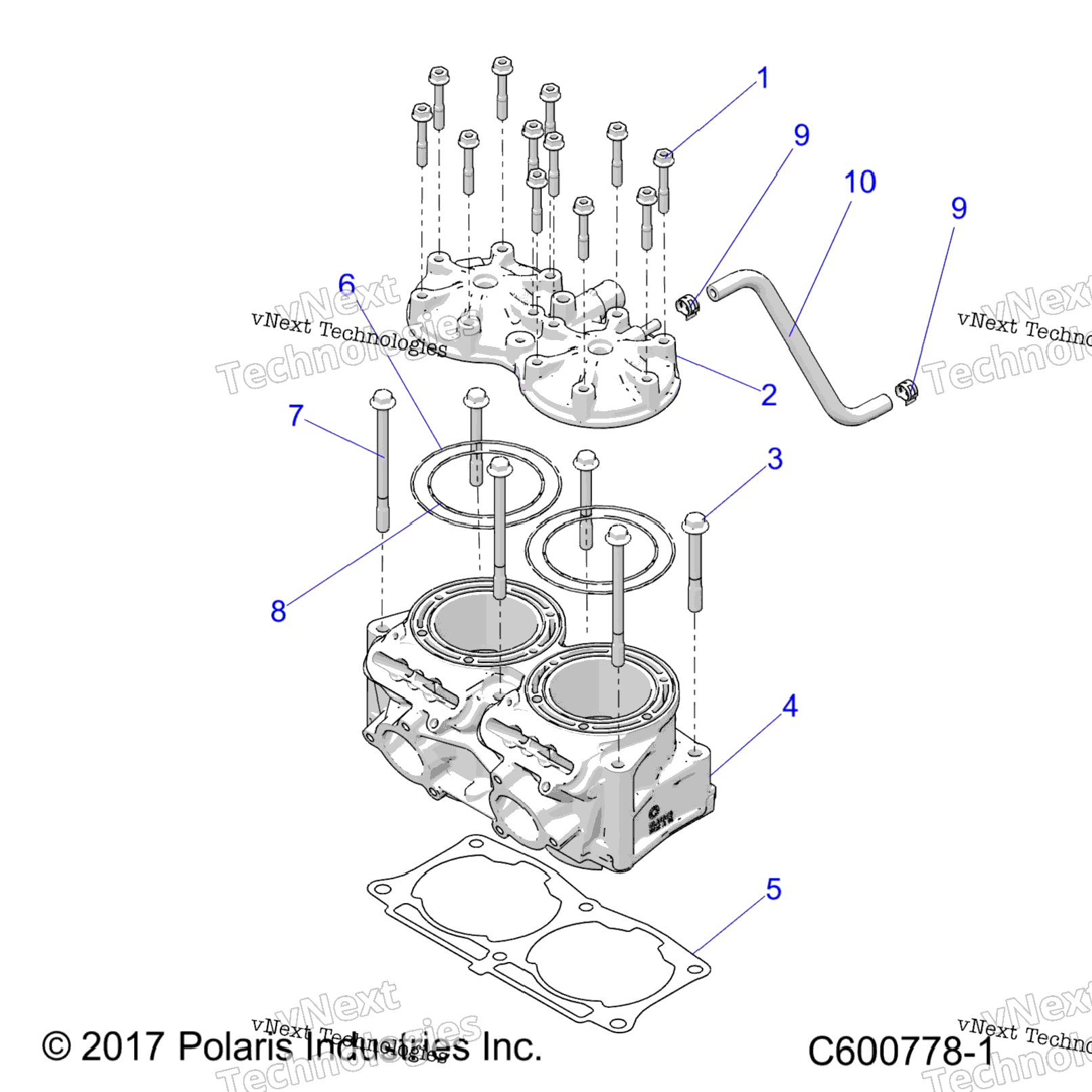 Engine, Cylinder, Cyl. Head