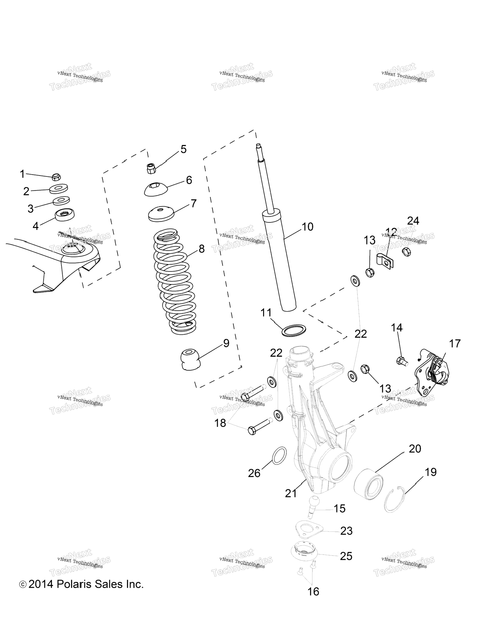 Suspension, Front Strut