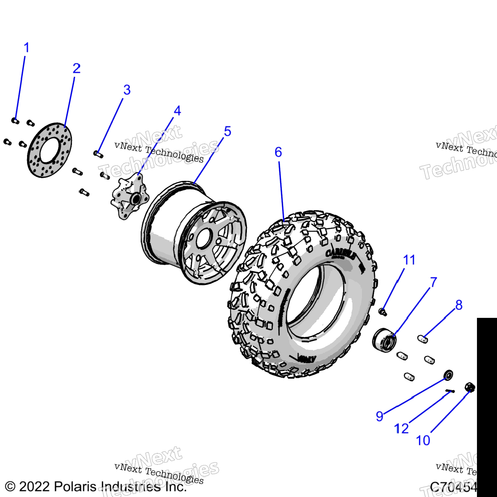 Wheels, Rear