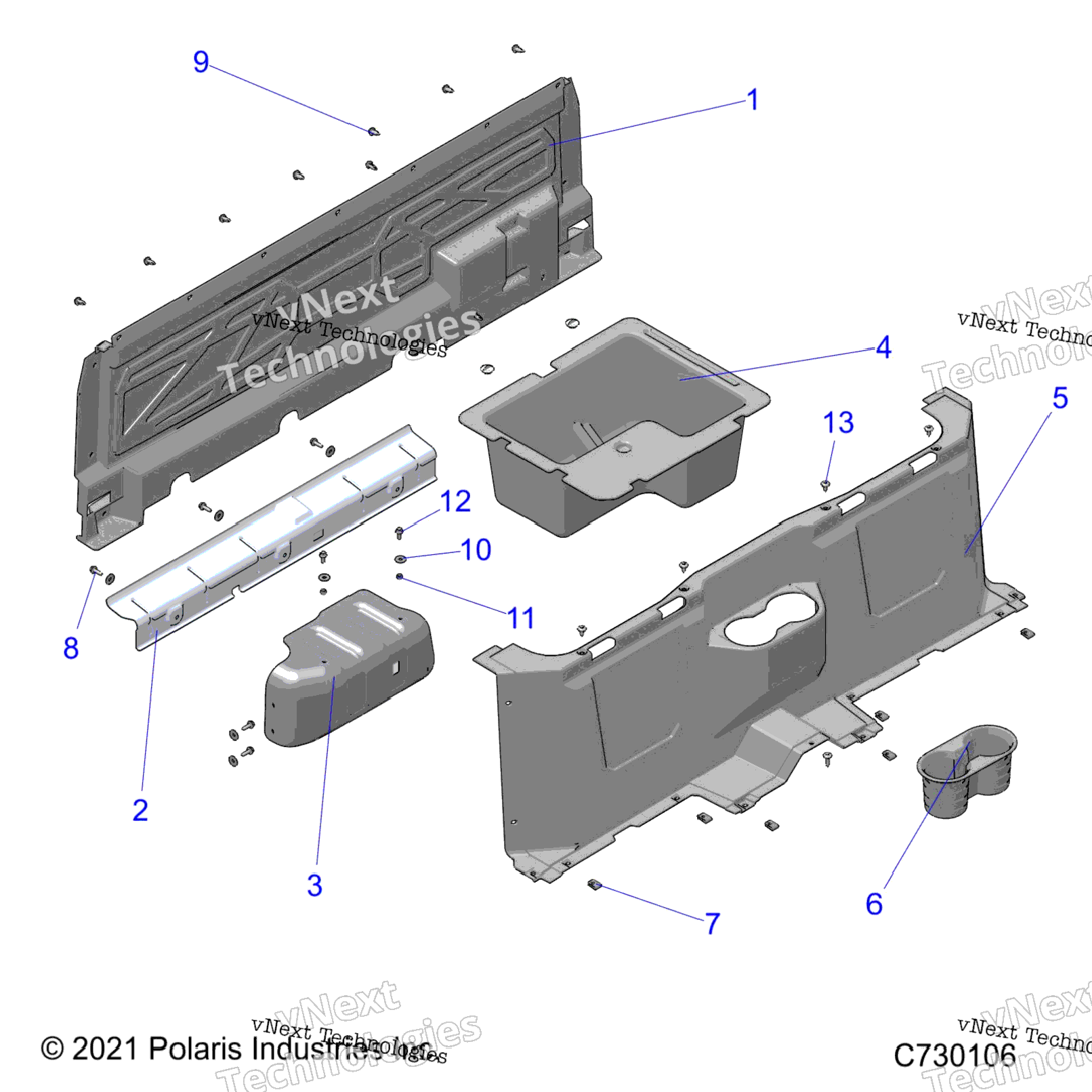 Body, Floor Closeoffs & Bin R22maa57f1Sf1F9C1C9Ck