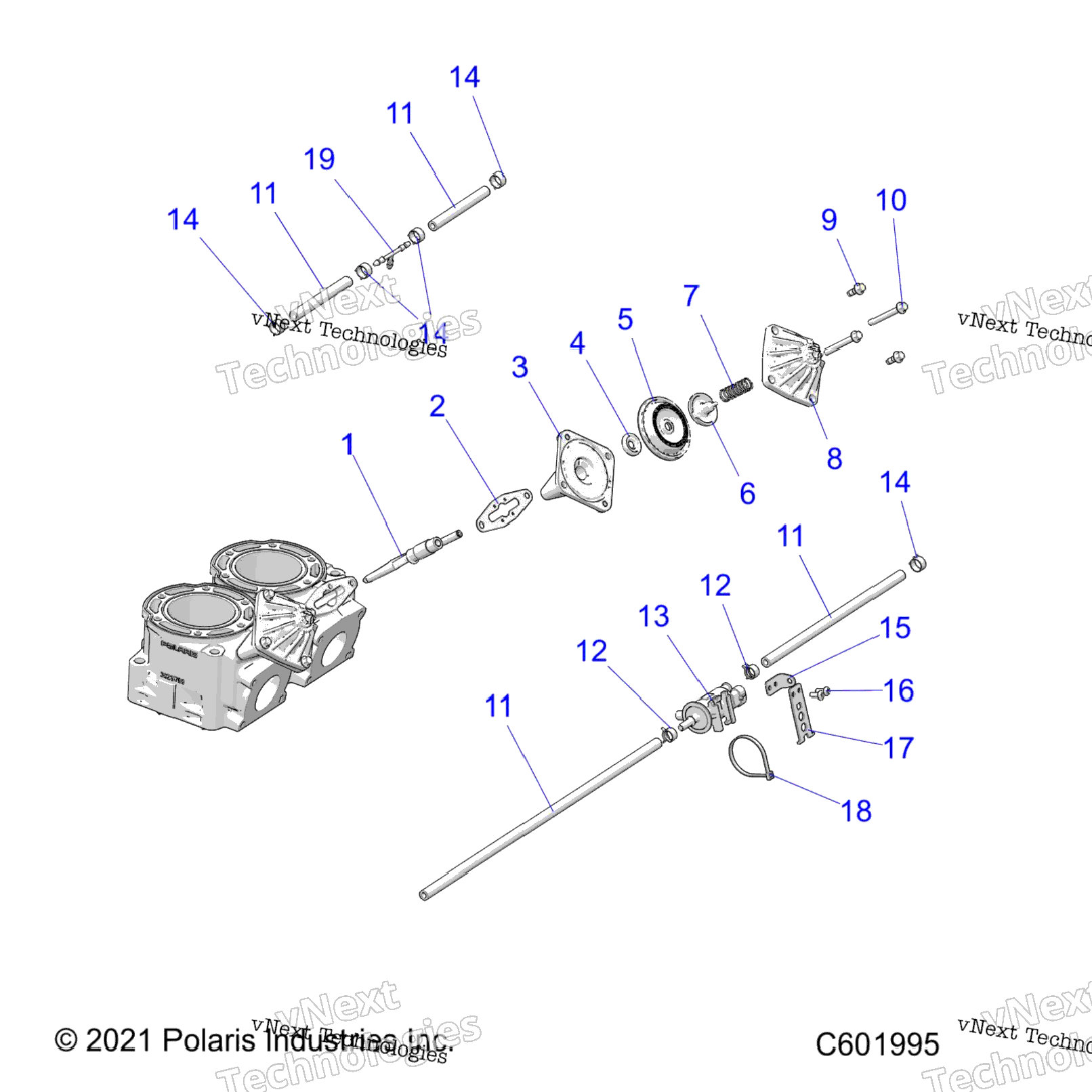 Engine, Exhaust Valves & Solenoid S22mdx6dsa6Dea