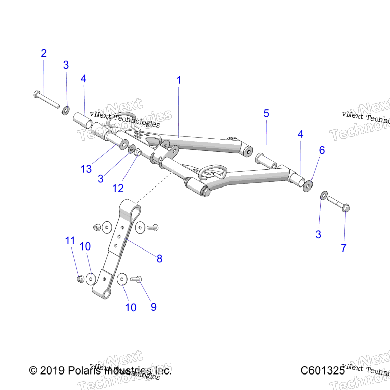 Suspension, Torque Arm, Front S23tde6rs