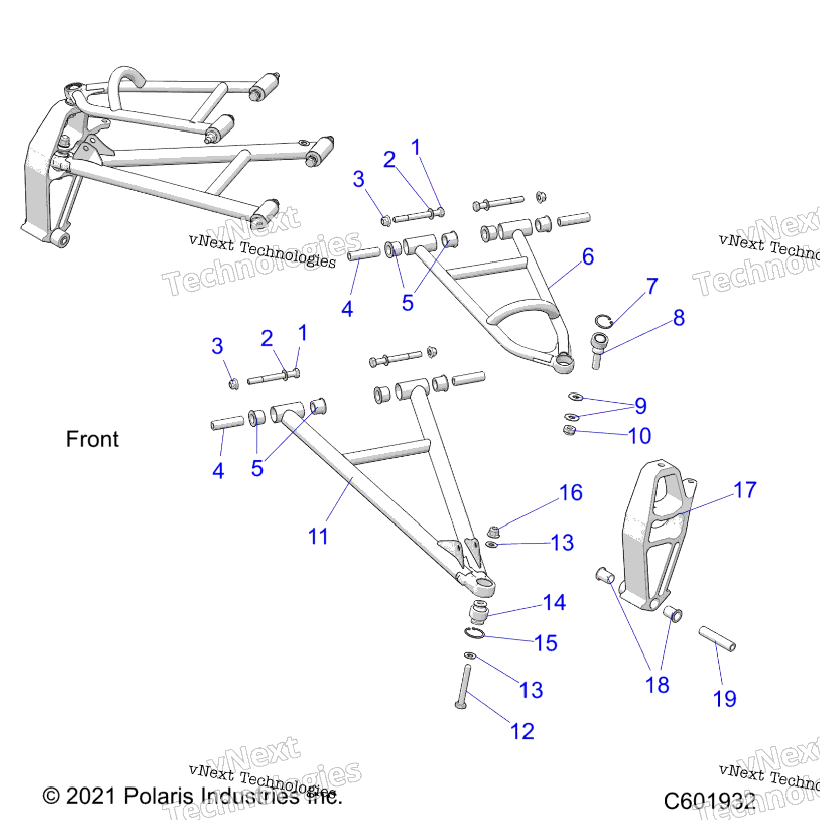 Suspension, Front, Control Arms & Spindle S22mdx6dsa6Dea