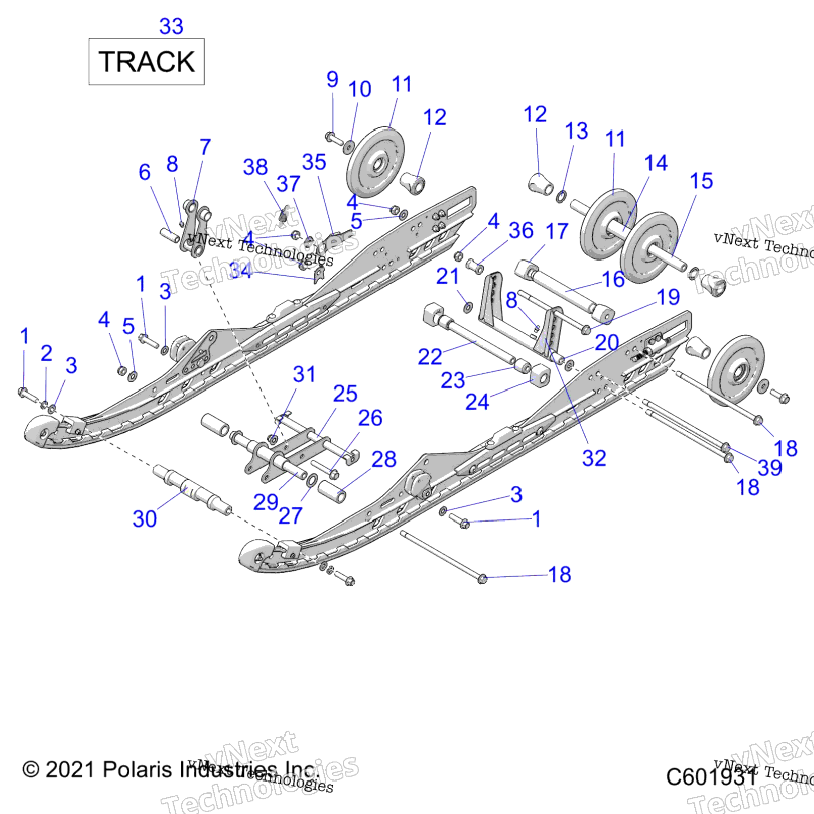 Suspension, Rear And Track S22mdx6dsa6Dea