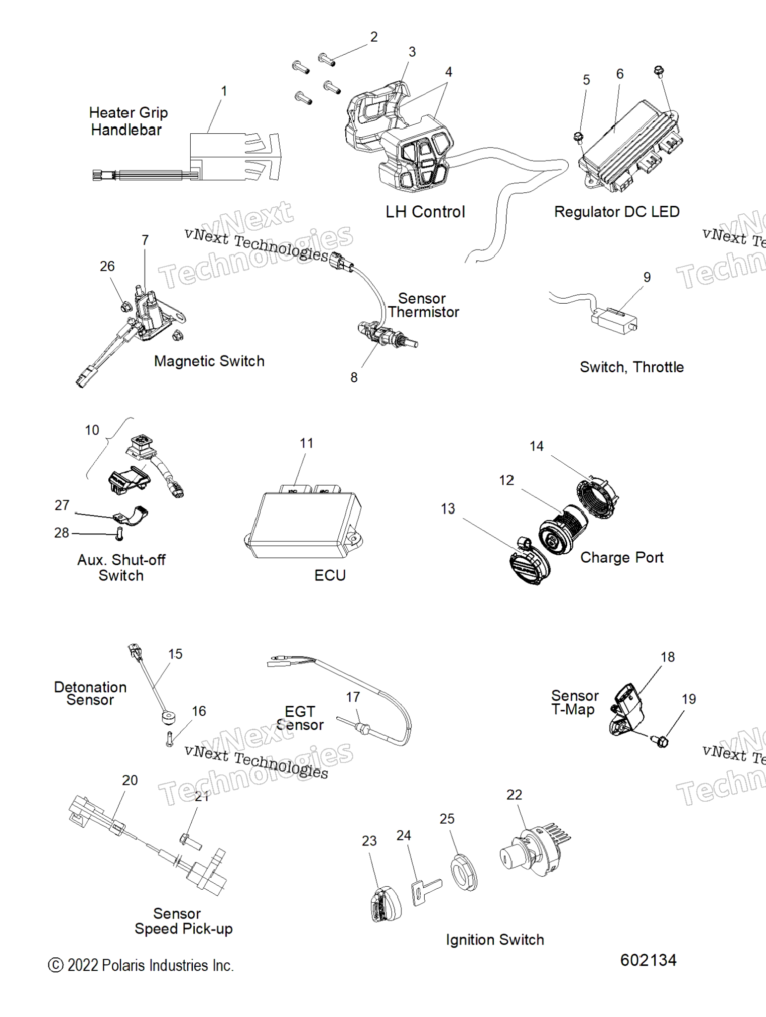 Electrical, Switches, Sensors & Components