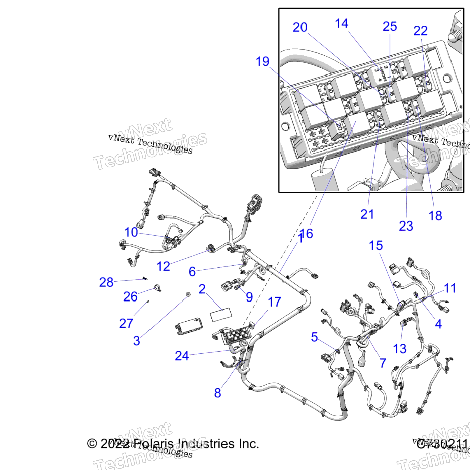 Electrical, Wire Harness R22maa57f1Sf1F9C1C9Ck