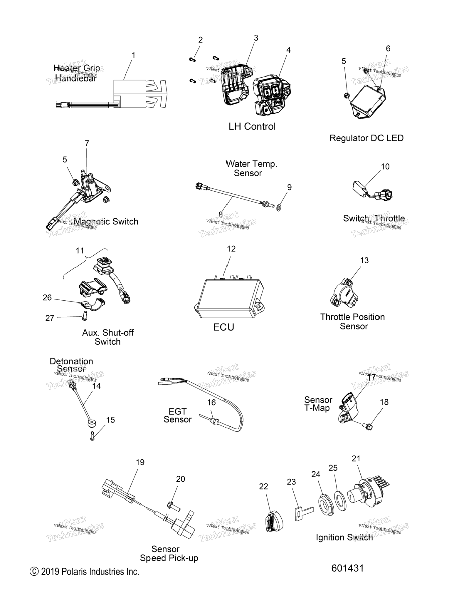 Electrical, Switches, Sensors & Components