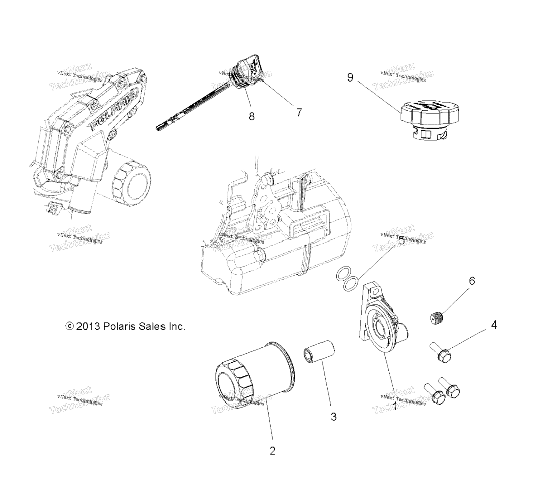 Engine, Oil Filter & Dipstick R22maa57f1Sf1F9C1C9Ck