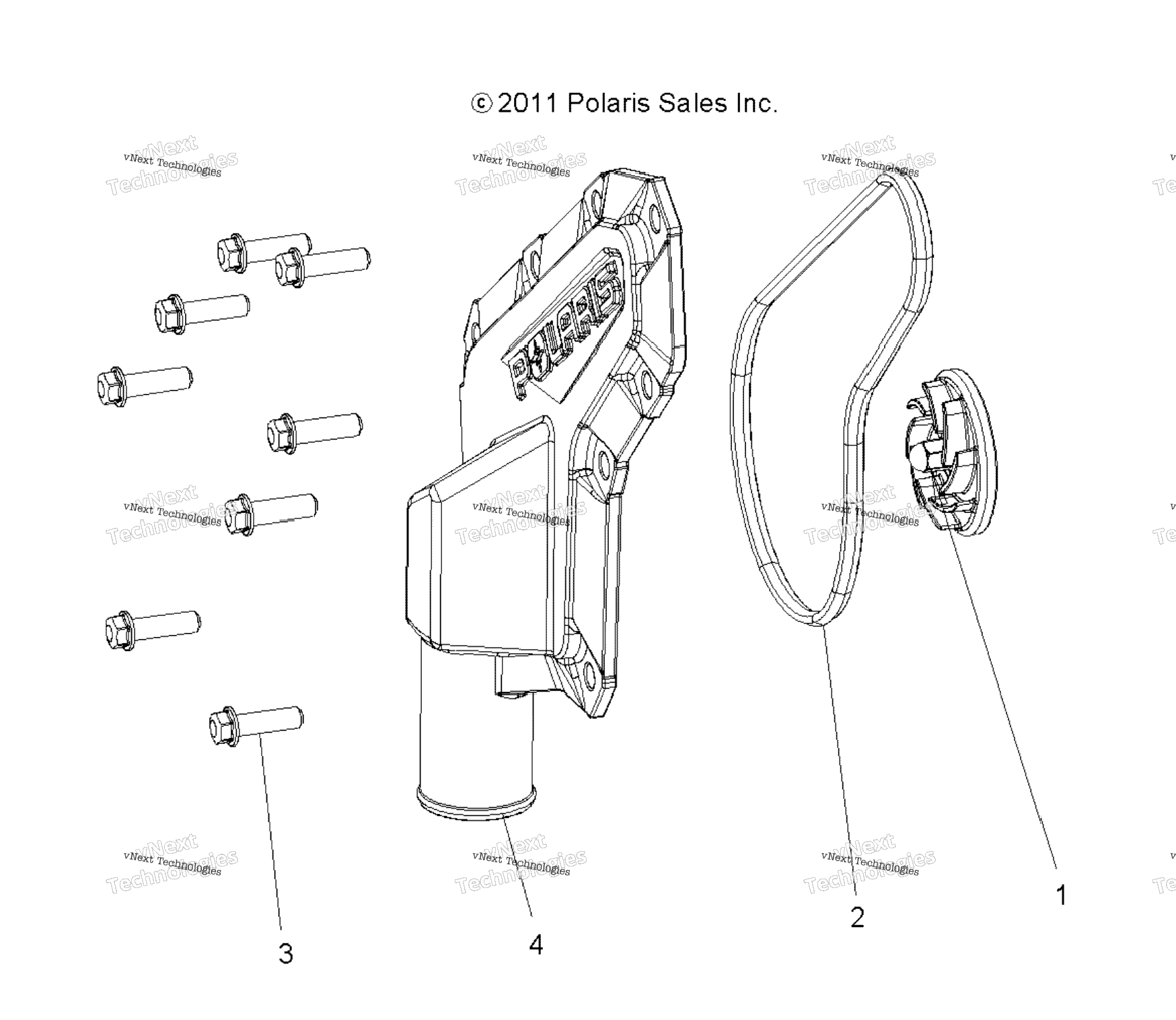 Engine, Waterpump Impeller & Cover R22maa57f1Sf1F9C1C9Ck