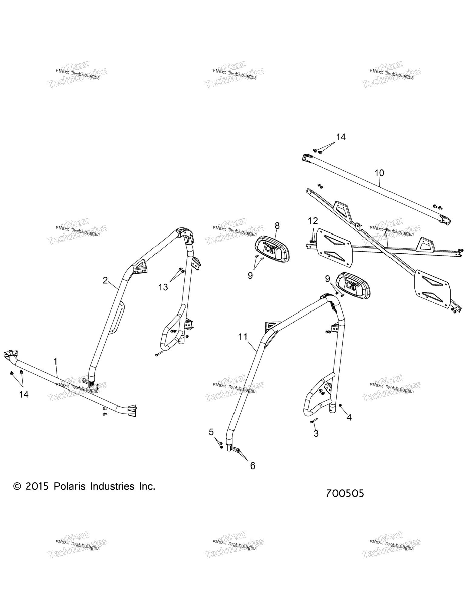 Chassis, Cab Frame