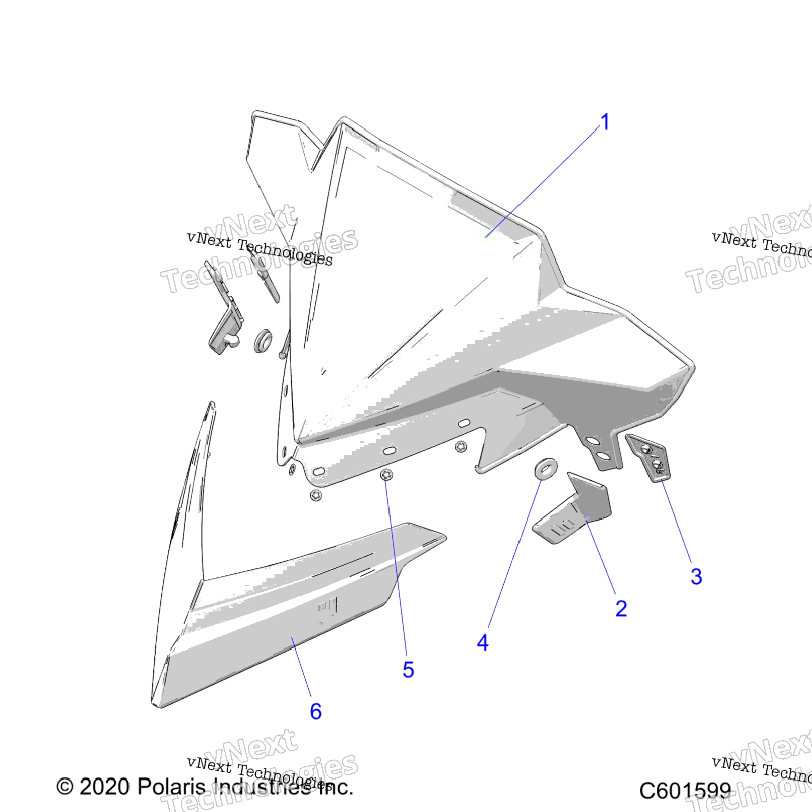 Body, Windshield S23tdv6r