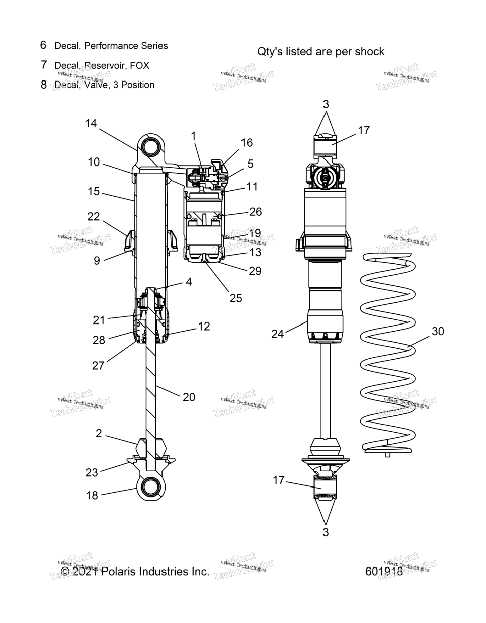 Suspension, Shock, Ifs All Options (601918)