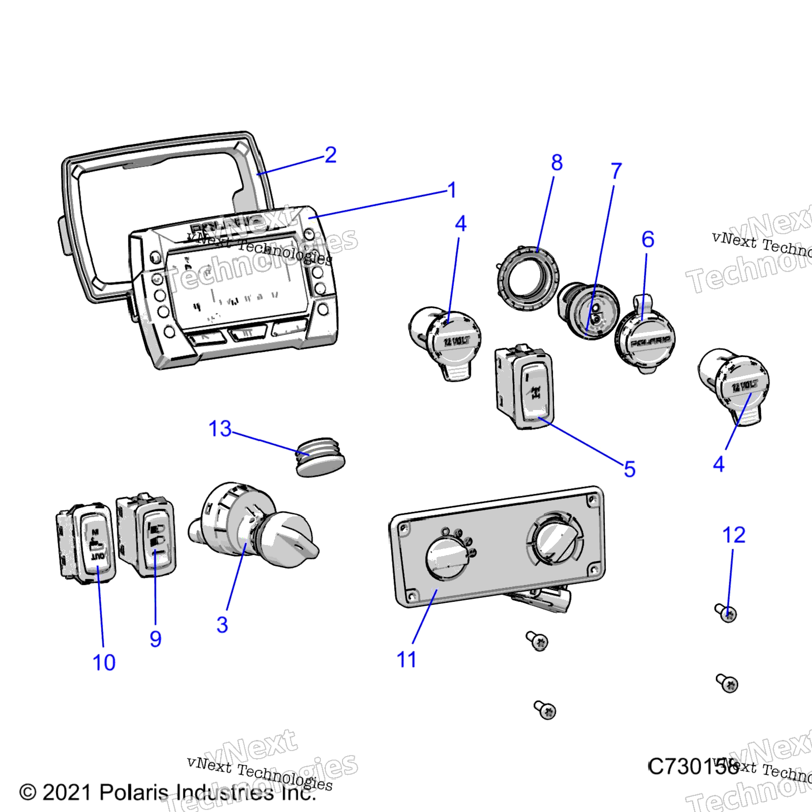 Electrical, Dash Instruments & Controls