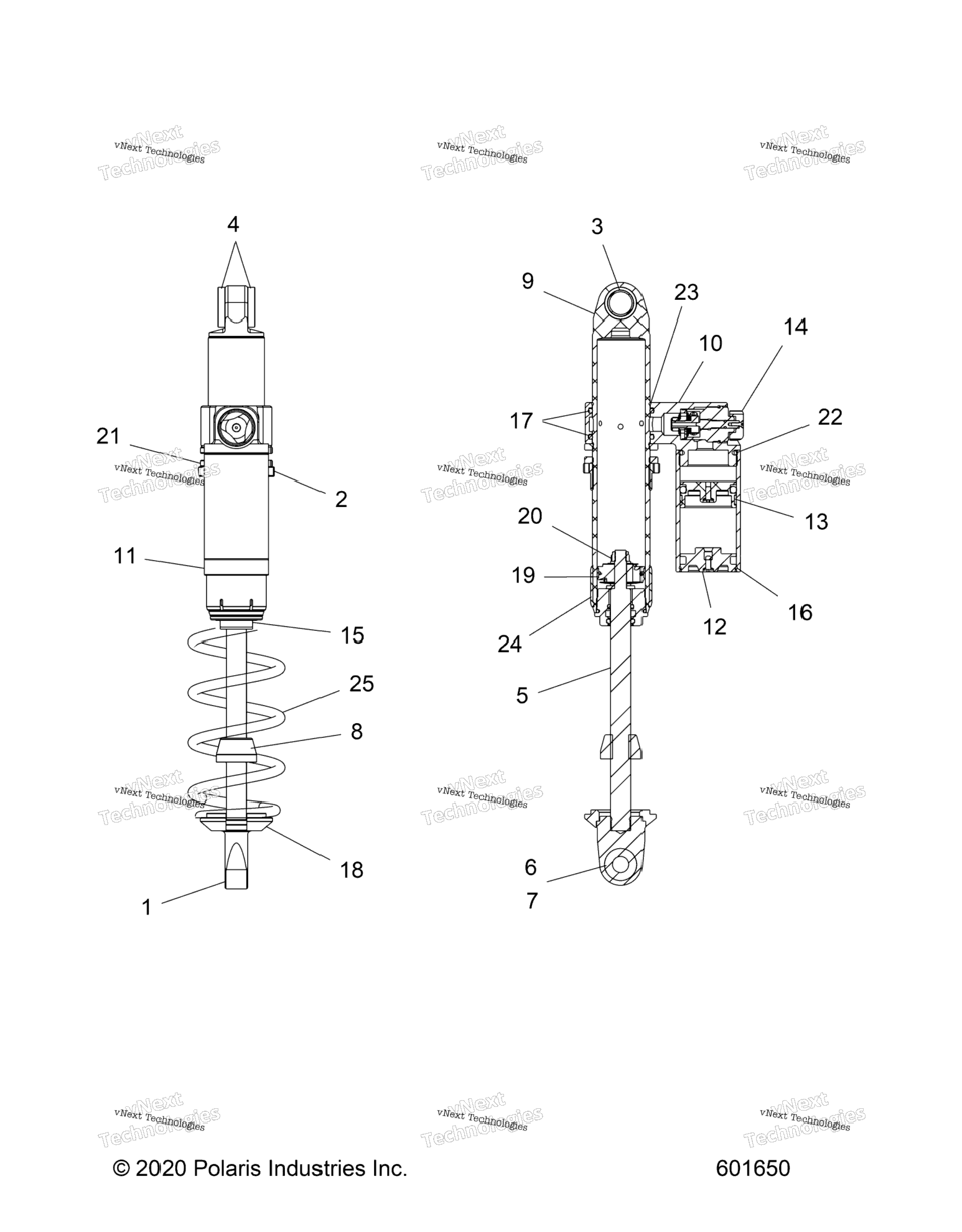 Suspension, Shock, Ifs (601650)