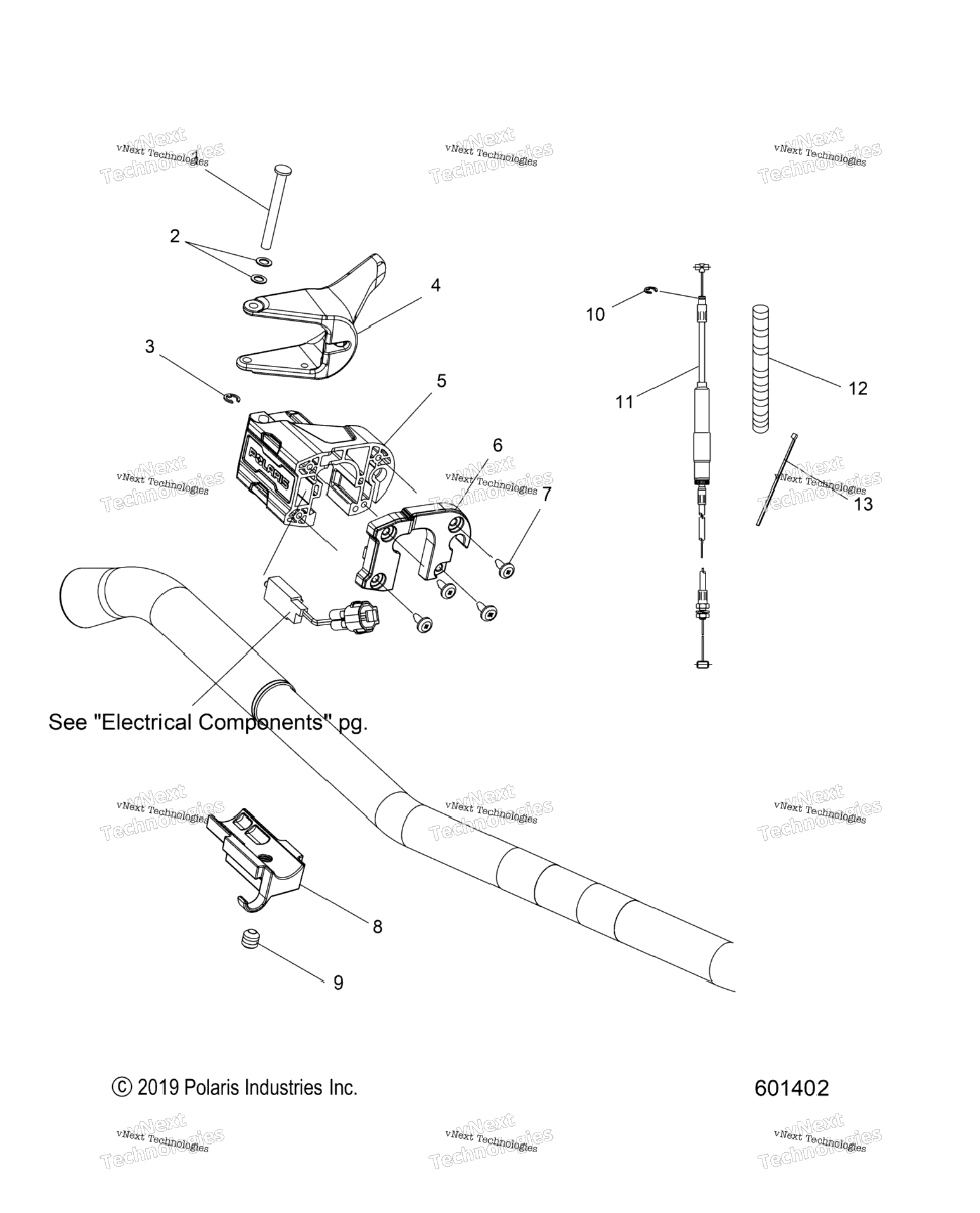 Engine, Throttle Control Asm. All Options