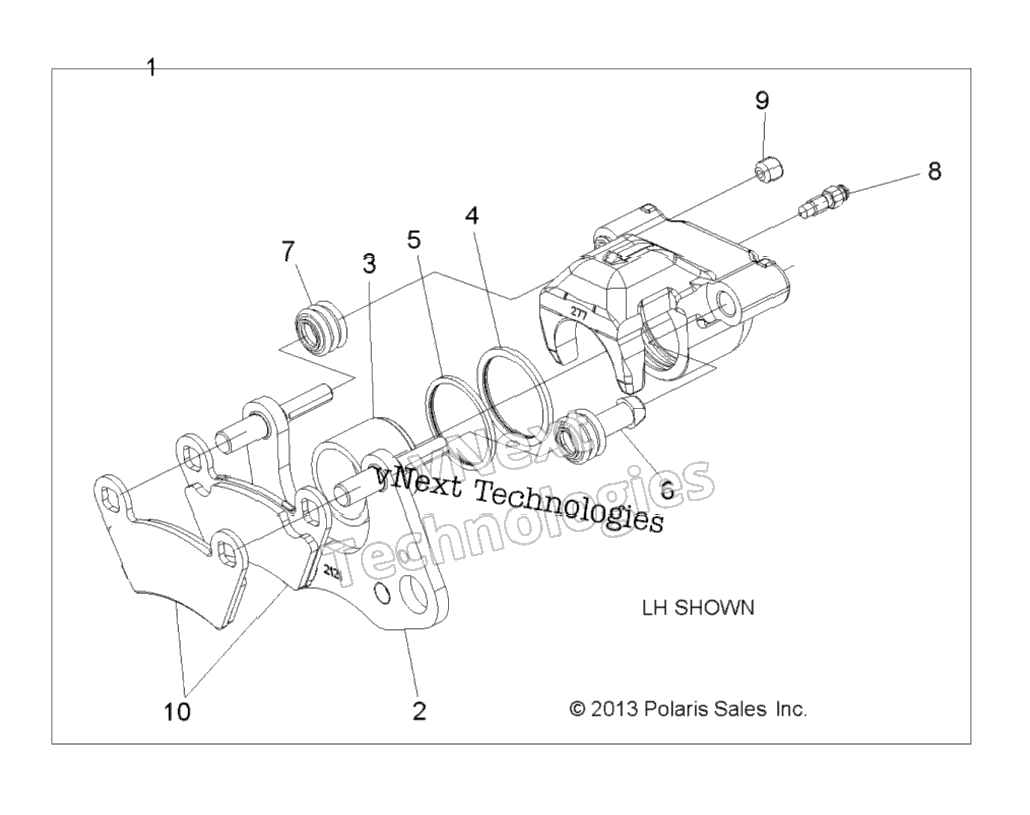 Brakes, Caliper, Front