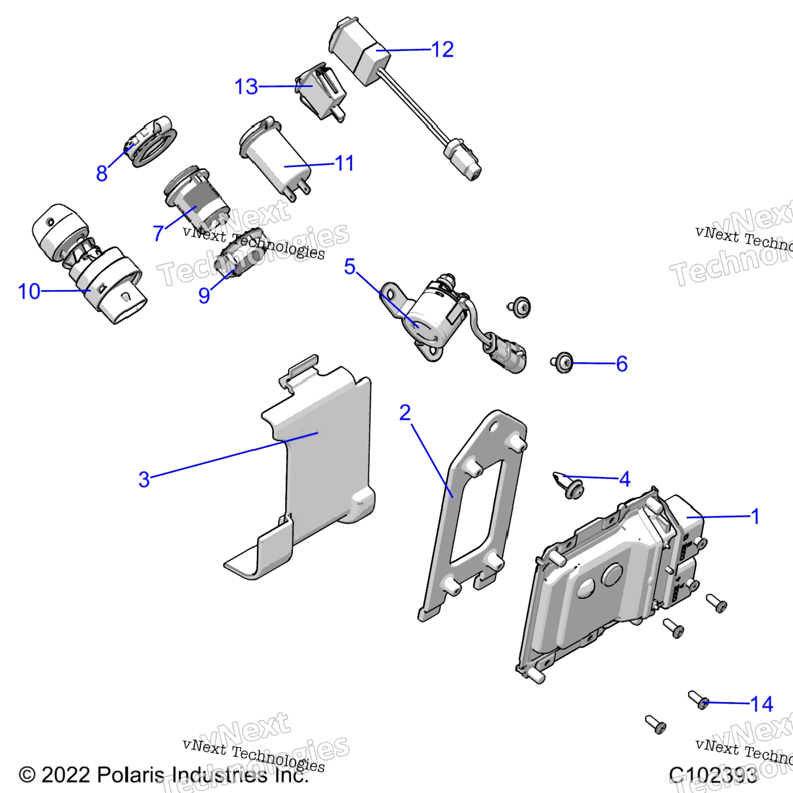 Electrical, Switches, Sensors & Ecm