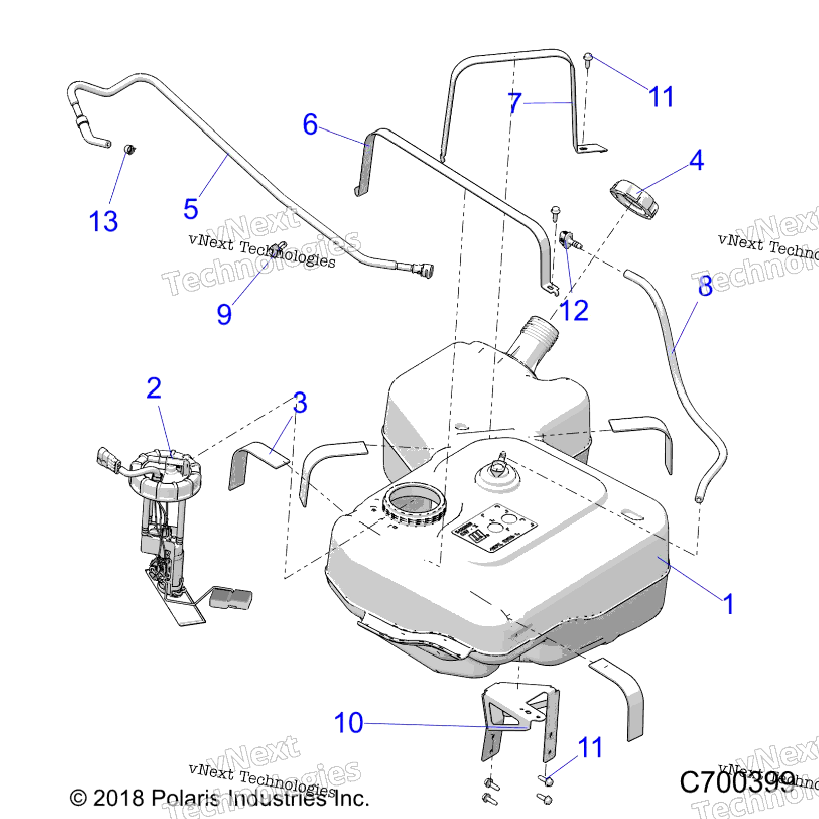 Body, Fuel Tank