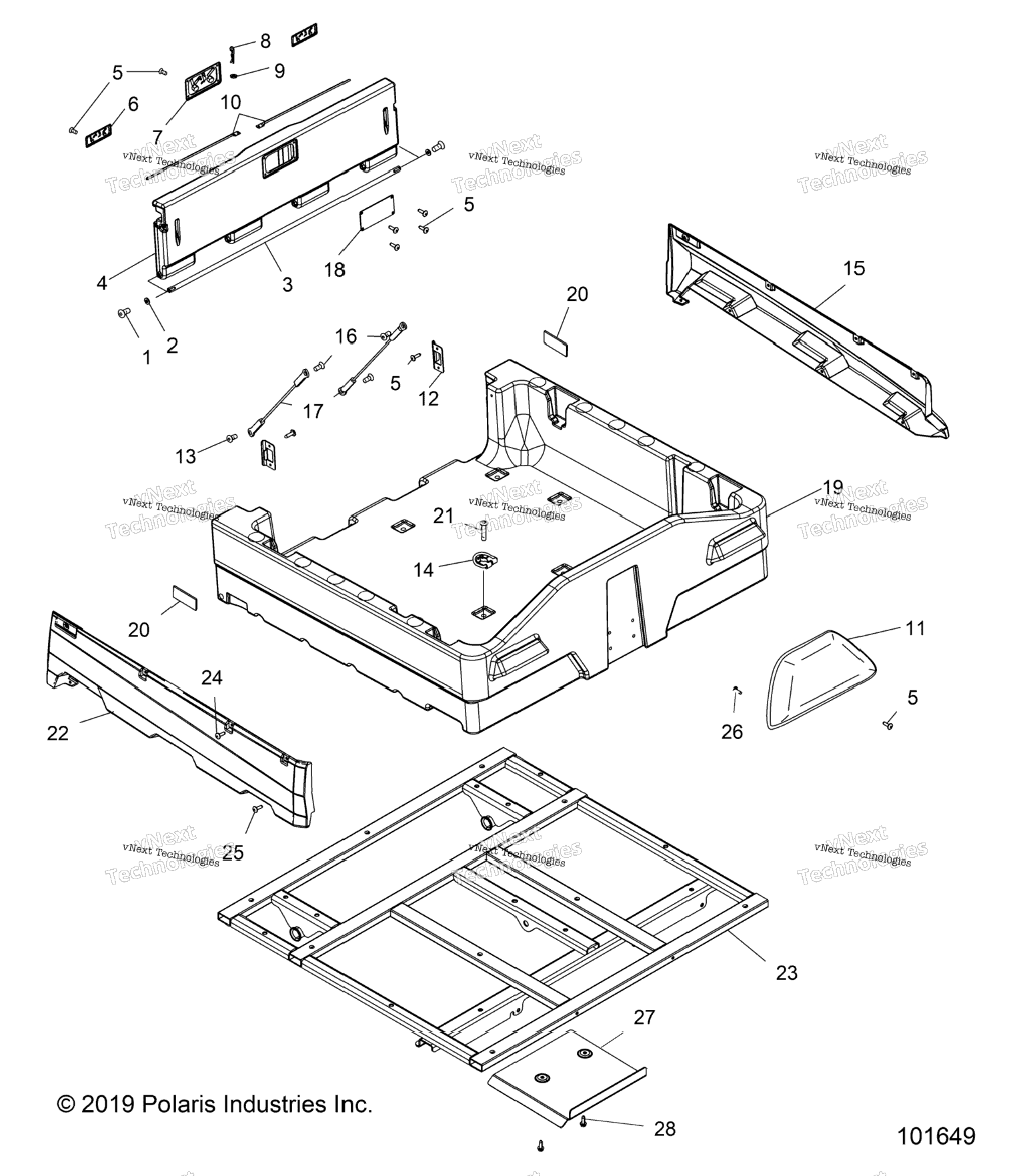 Body, Dump Box