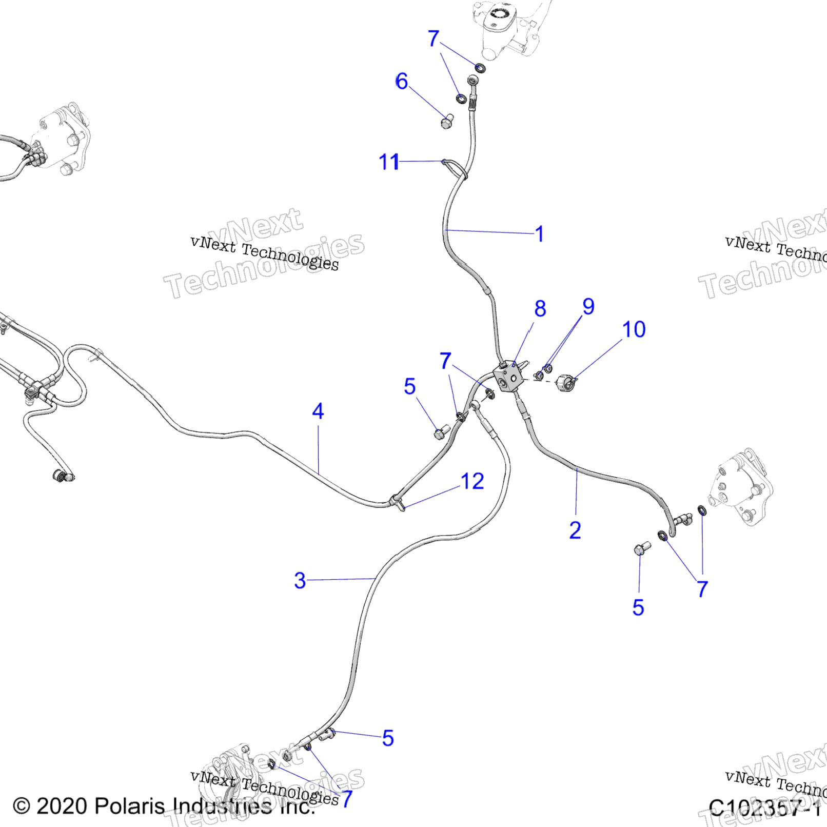 Brakes, Brake Lines, Front