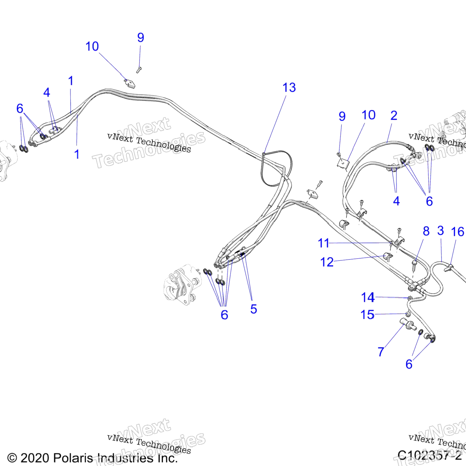 Brakes, Brake Lines, Rear