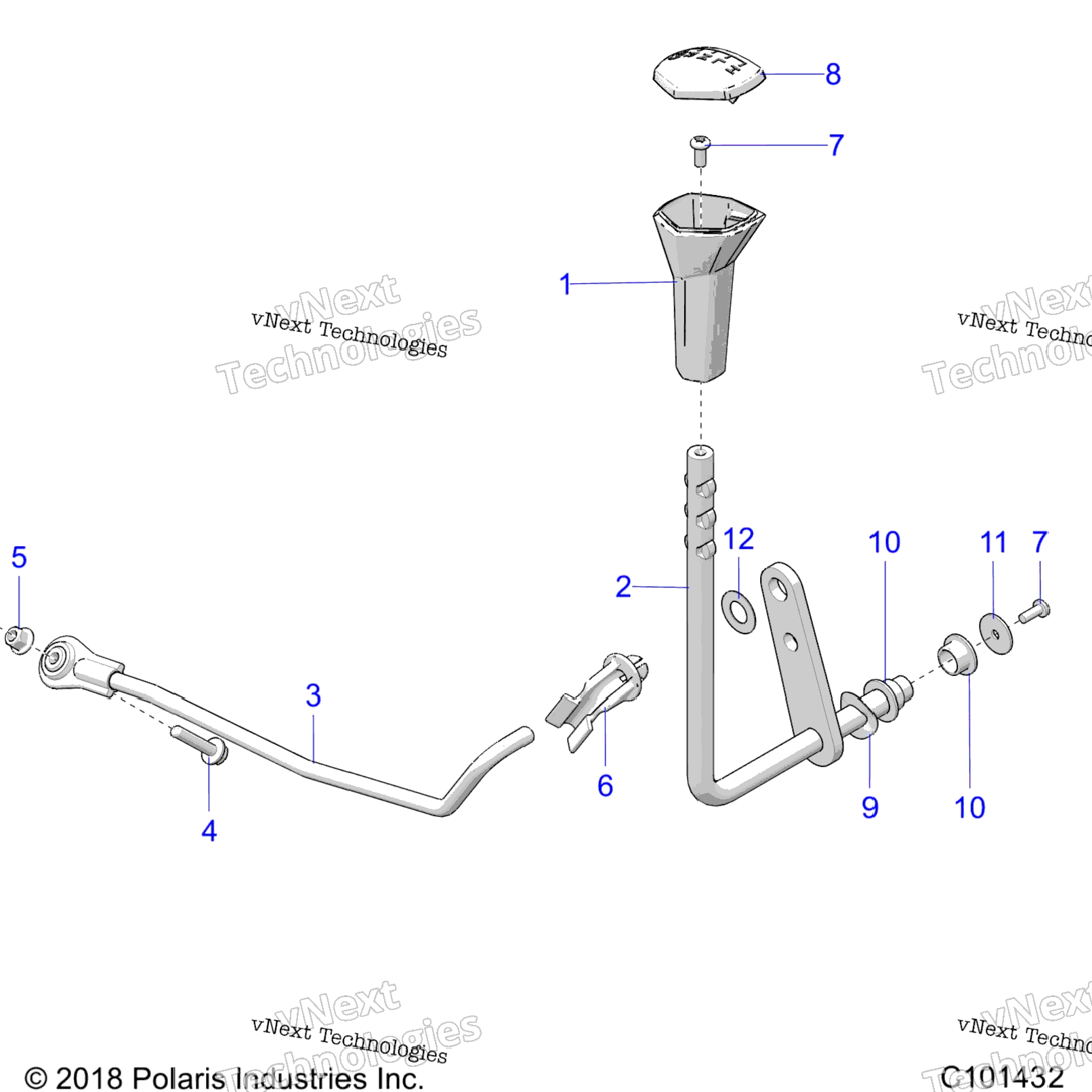 Drive Train, Gear Selector