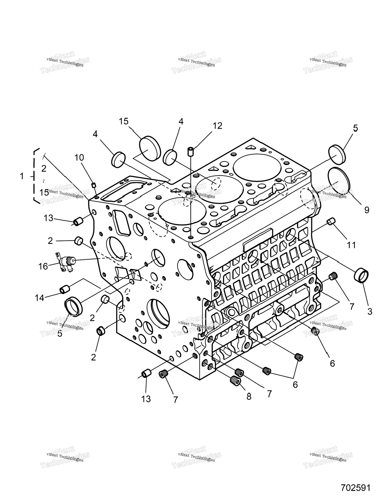 Engine, Crankcase