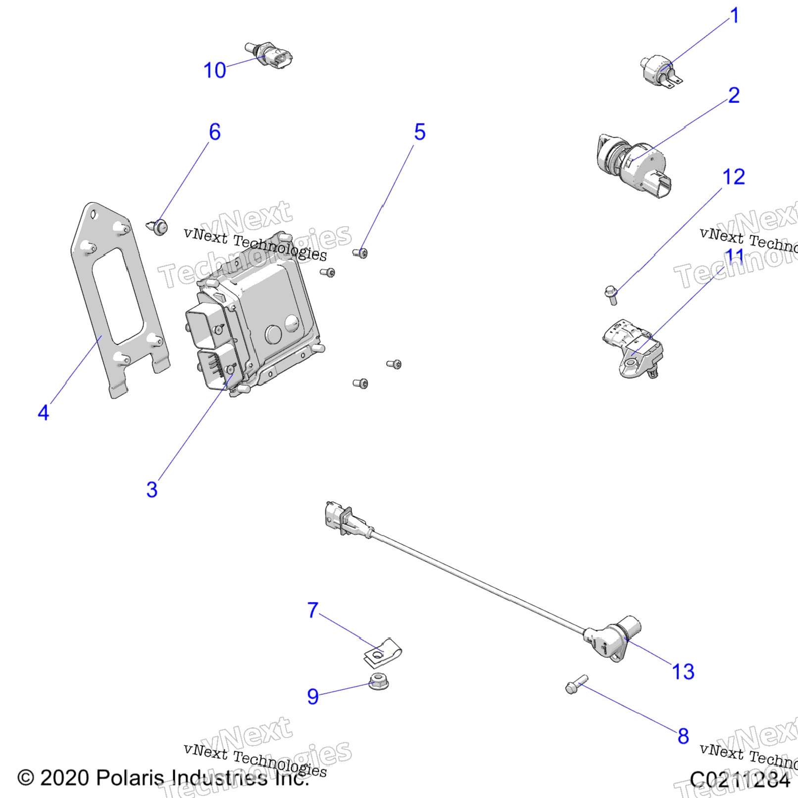 Electrical, Switches, Sensors & Ecm