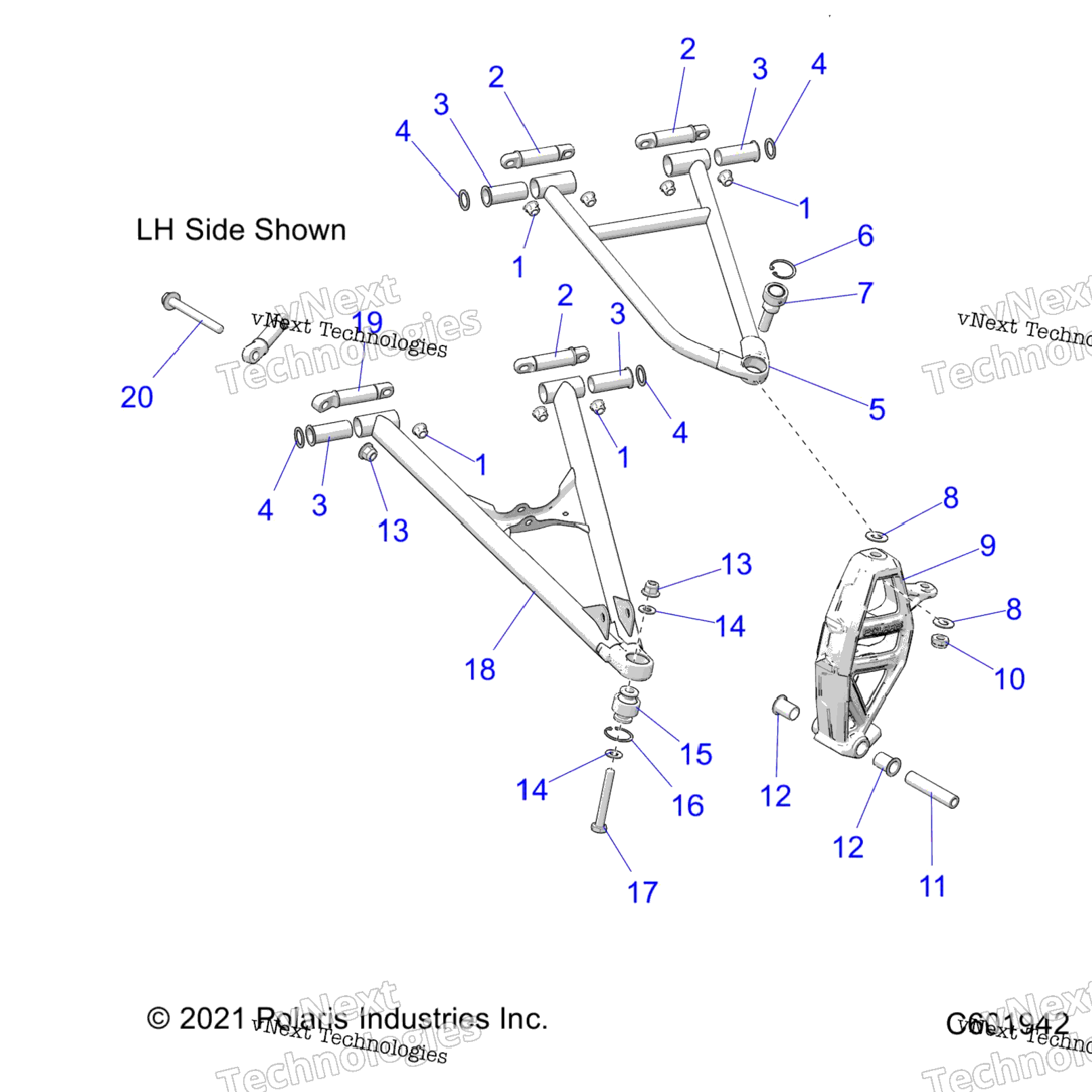 Suspension, Control Arms & Spindle