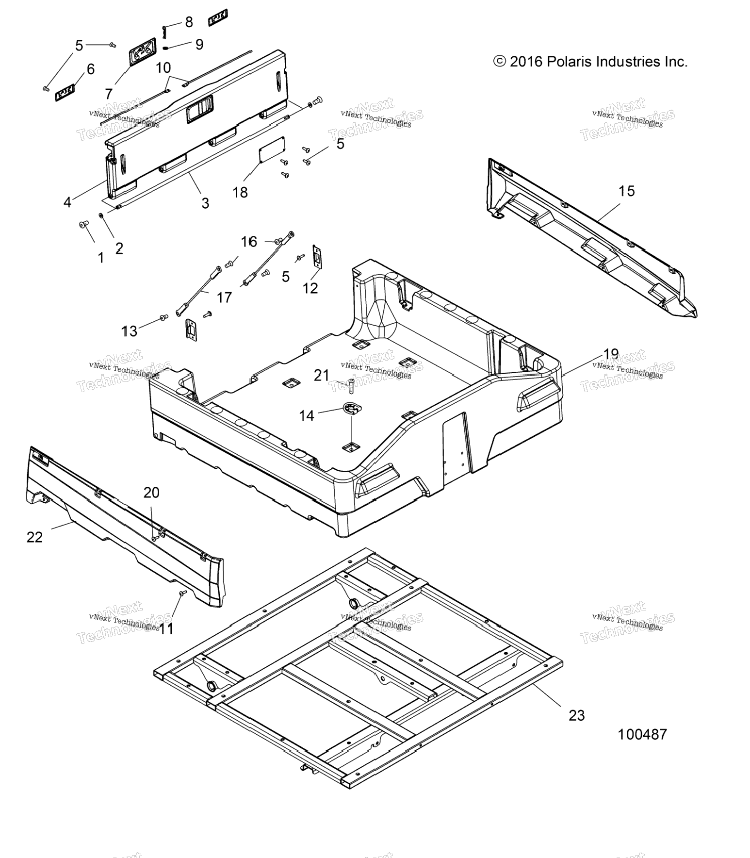 Body, Dump Box