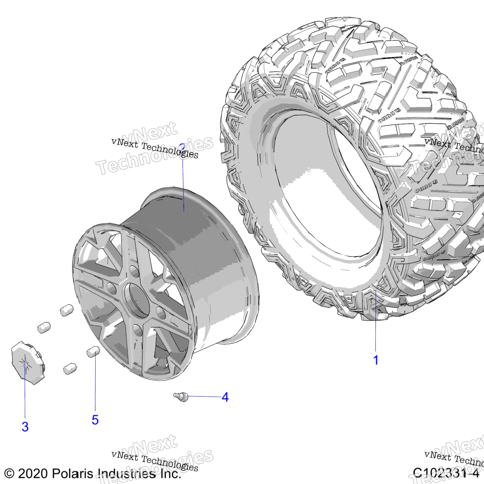 Wheels, Rear