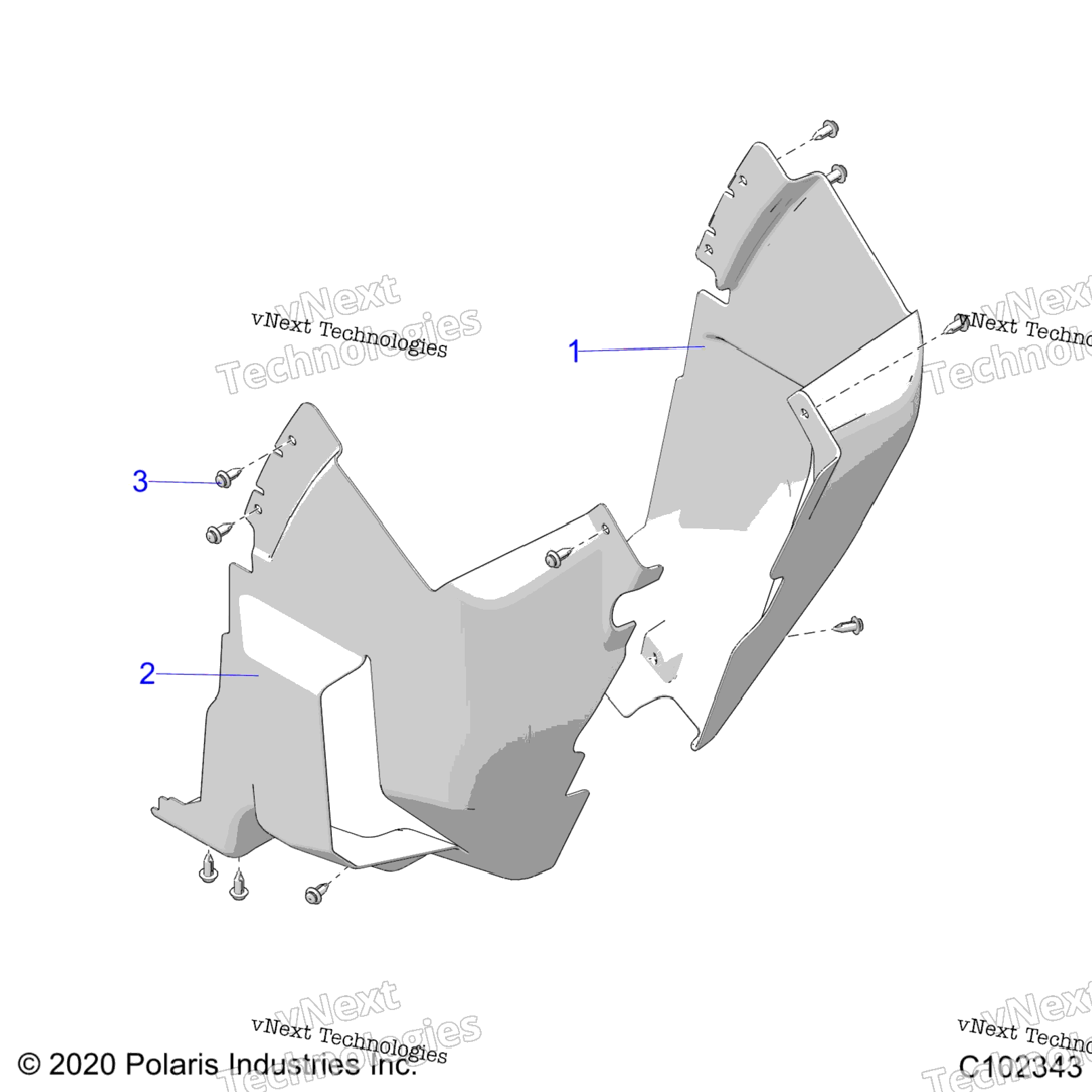 Body, Front Mud Guards