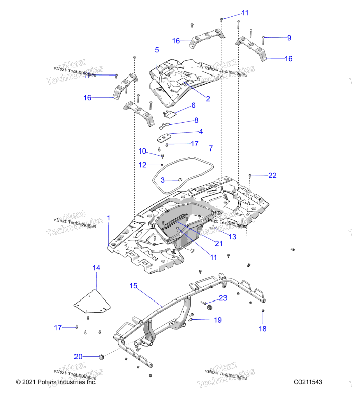 Body, Rear Rack